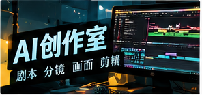 AI片场频道主题视觉